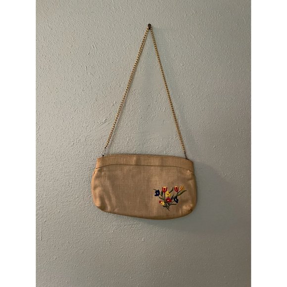 VTG Floral Embroidered Bag - Picture 3 of 7